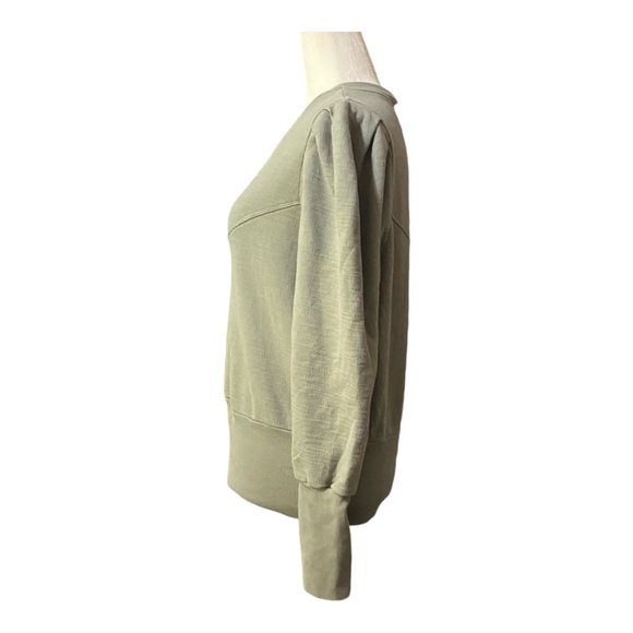 AG Adriano Goldschmied puffsleeve yoke sweatshirt.** Sz XL** - Picture 6 of 16